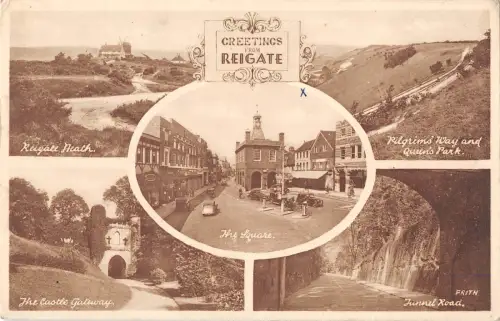 uk14209 greetings from reigate uk