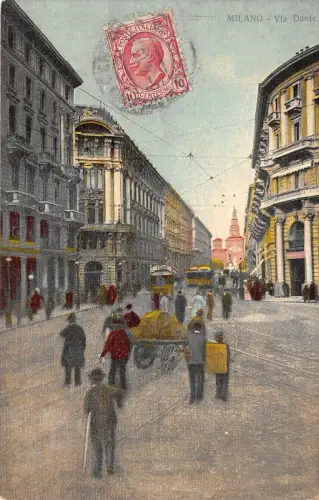 BF34779 milano via dante italy front/back scan