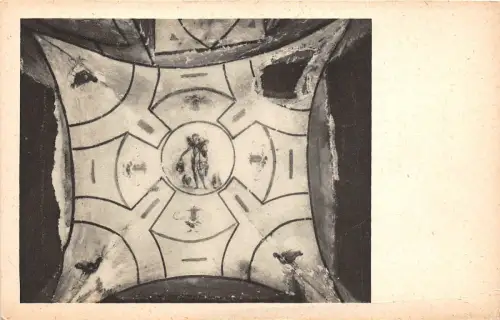 BF34804 catacombe di s callisto volta di un cubicolo italy front/back scan