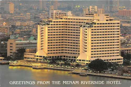 B89908 Grüße aus dem menam riverside hotel thailand