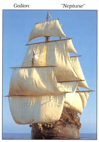 BF37317 galion neptune du film pirates Boot Schiff Bateaux