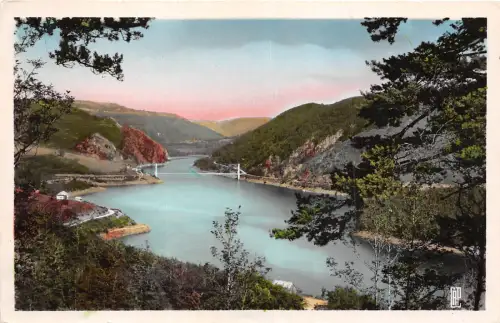 B56113 Lac de Sarrans Le Pont de Treboul Frankreich