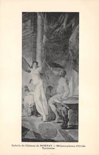 BF35264 Morgenmetamorphosen ovide nyetimene Malerei Kunst Front/Back Scan