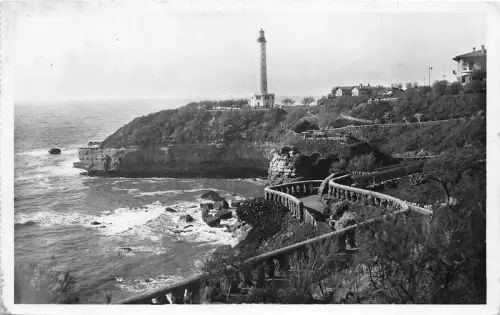 BF37687 biarritz la pointe de st martin france phare Leuchtturm Leuchtturm
