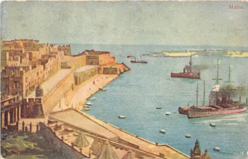 B4380 Malta Front/Back Scan