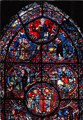 BF40550 cathedralde de chartres saint lubin france glasmalerei vitraux