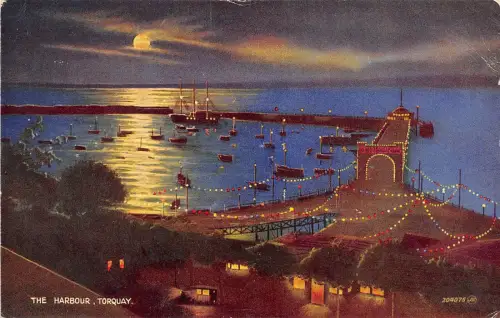BF37198 torquay uk the harbour Boat Ship Bateaux