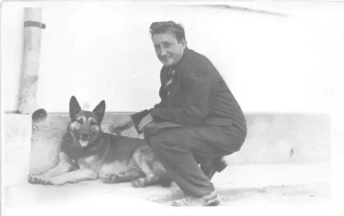 B39170 Echt Foto Hund Chien