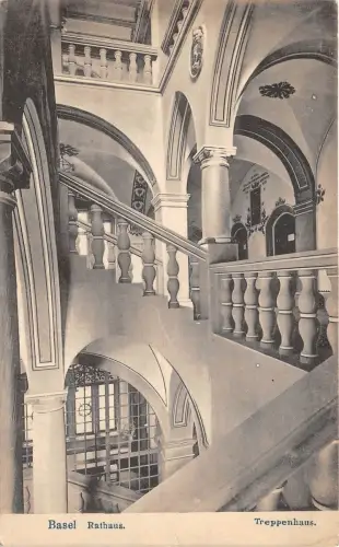 B5423 Basler Rathaus Treppenhaus