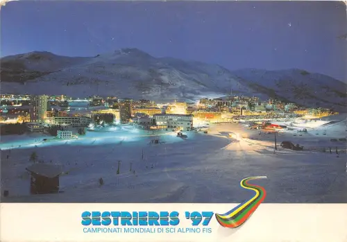 B70276 Sportski Sestrieres Campionati Mondiali di sci alpino fis