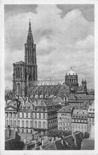 B56077 Strassburg Blick auf Münster Frankreich