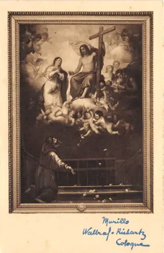 BF35172 b e murillo st franciscus in der portluncue painting art front/back scan