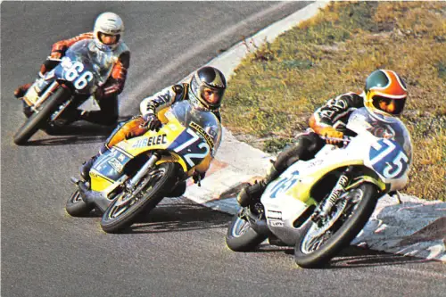 B58081 Motorrad Motos Motocross Kurse sur route Straßenrennen