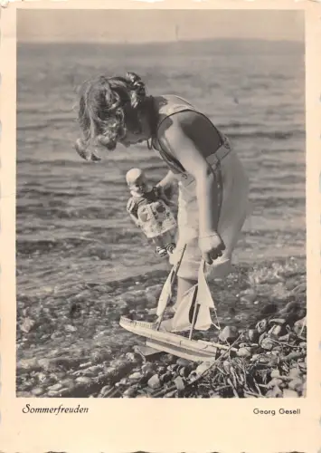 BR57648 Sommerfreuden Georg esell Kinder Kinderkinder