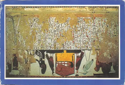 BF36308 Grabmal Nefertari Ägypten Vorder-/Rückseitenscan