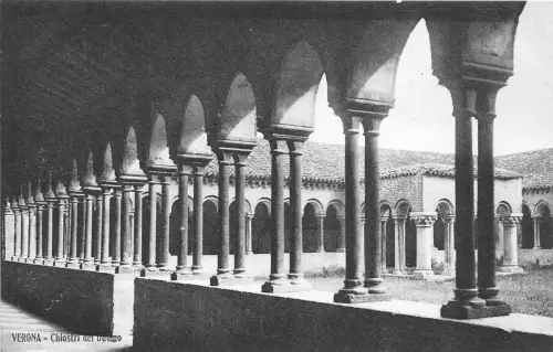 BF34526 chiostri del duomo verona italy front/back scan