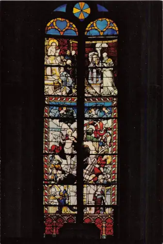 BF40518 la resurection de jesus groslay france glasmalerei vitraux