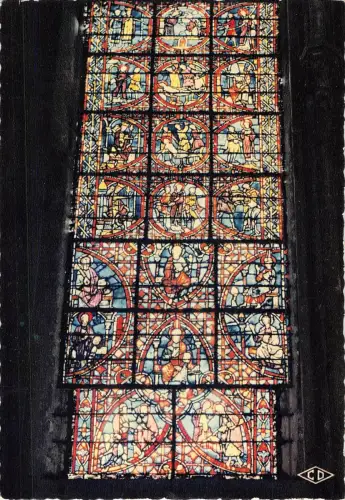 BF40537 saint laurent auxerre cathedrale france glasmalerei vitraux