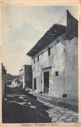 B6383 Italien Ercolano Prospetti di Edifici