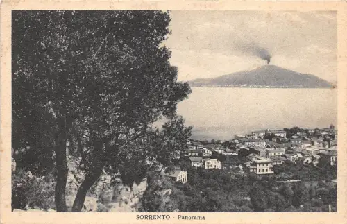 BF34786 Sorrent Panorama Italien Front/Back Scan