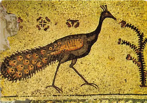 BG14504 Tabgha Kirche der Brot- und Fischvermehrung Kunst Israel