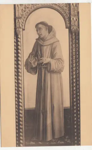 BF33668 c crivelli st francois d assise Gemälde Kunst Vorder-/Rückbild