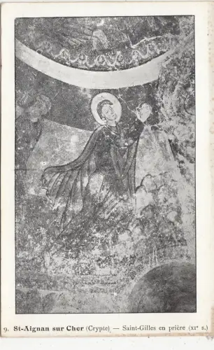 BF33986 saint gilles en priere st aignan sur cher Gemälde Kunst Vorder-/Rückseitenscan