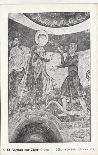 BF33992 miracle de saint gilles st aignan sur cher Gemälde Kunst Front/Back Scan
