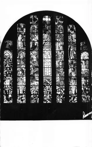 BF40514 eglise sainte odile pierre l ermit france glasmalerei vitraux