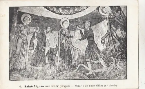 BF33994 miracle de saint gilles st aignan sur cher Gemälde Kunst Front/Back Scan