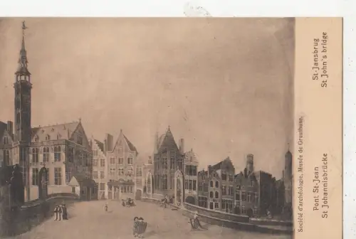 BF18225 pont st jean musee de gruuthuse Gemälde Kunst Vorder-/Rückbild