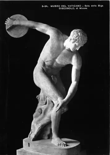 BG17378 Vaticano Discobolo Skulptur Kunst Postkarte Italien CPSM 14,5x9cm