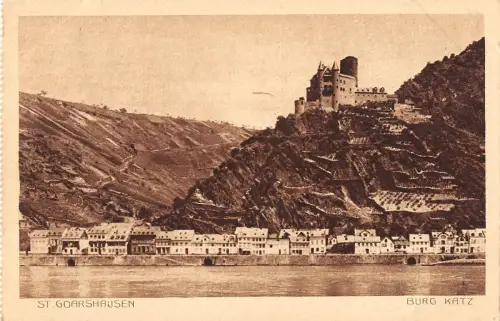 BR100471 ST GOARSHAUSEN BURG KATZ GERMANY