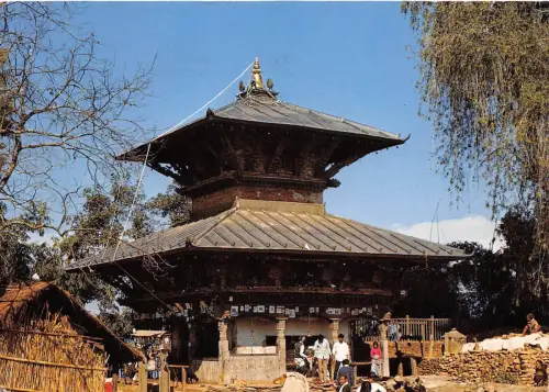 B89864 Manakamana Tempel Nepal
