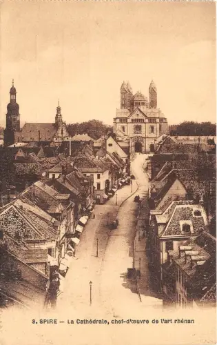 BR39530 Spire la cathedrale chef d ceuvre de l art rhenan germany 1