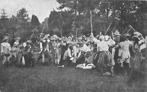 br109310 Beschlagnahme großer Rolle durch die populäre britische Theaterkunst