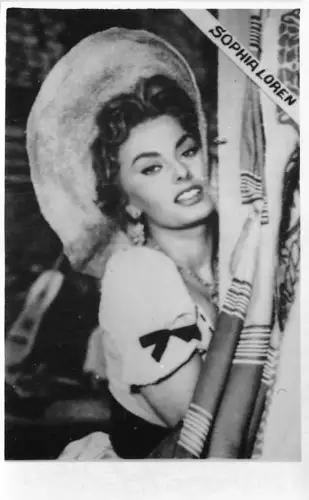Mic79 Sophia Loren Schauspielerin Echtfoto 7x9cm Film Kunst Kino
