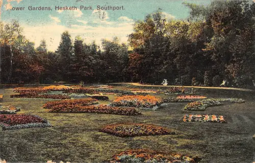 uk15581 flower gardens hasketh park southport uk