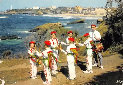 BR49136 Pays baskische Gruppe chelitztarrak de biarritz Kostüme Folklore