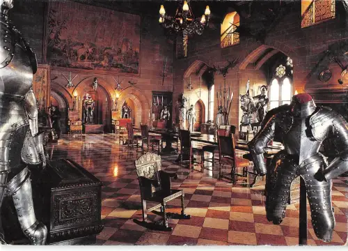 B102694 warwick castle the great hall uk