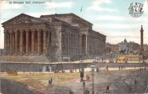 BR81205 st george s hall liverpool uk