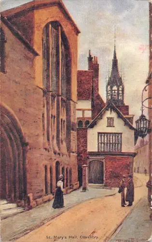 BR80747 St Mary S Hall Coventry Postkarte UK