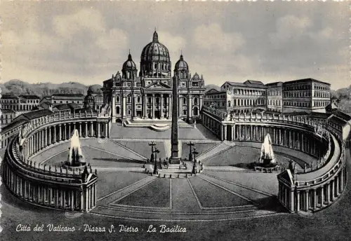 BG30905 vaticano st peter s s s s s s square the basilica italy CPSM 14,5x10cm