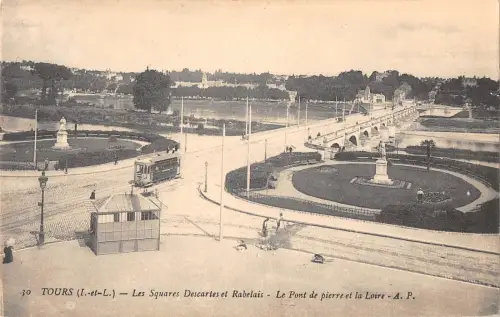 BF7275 tours les square descates et rabelais france Frankreich