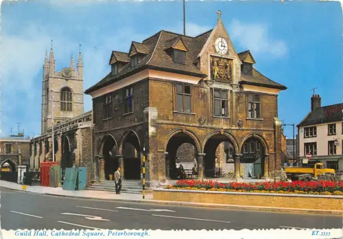 uk45870 guildhall cathedral square peterborough uk