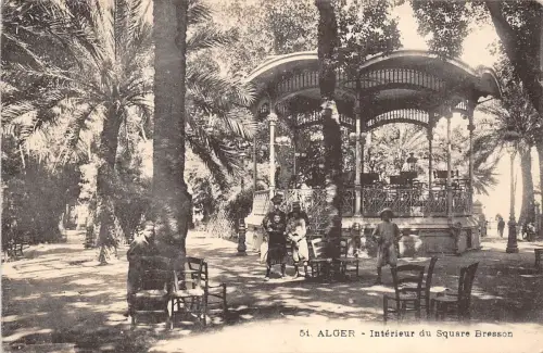 BF18364 alger interieur du square bresson algeria