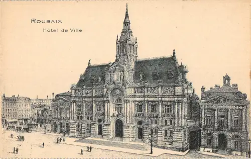 B105118 Frankreich Roubaix Hotel de Ville Rathaus