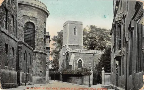 uk22192 st peters in the east queens and st edmund hall oxord uk