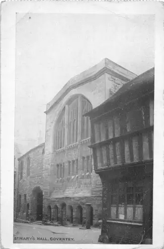 uk17867 st marys hall coventry real photo uk