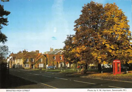 BR92513 brasted high street uk